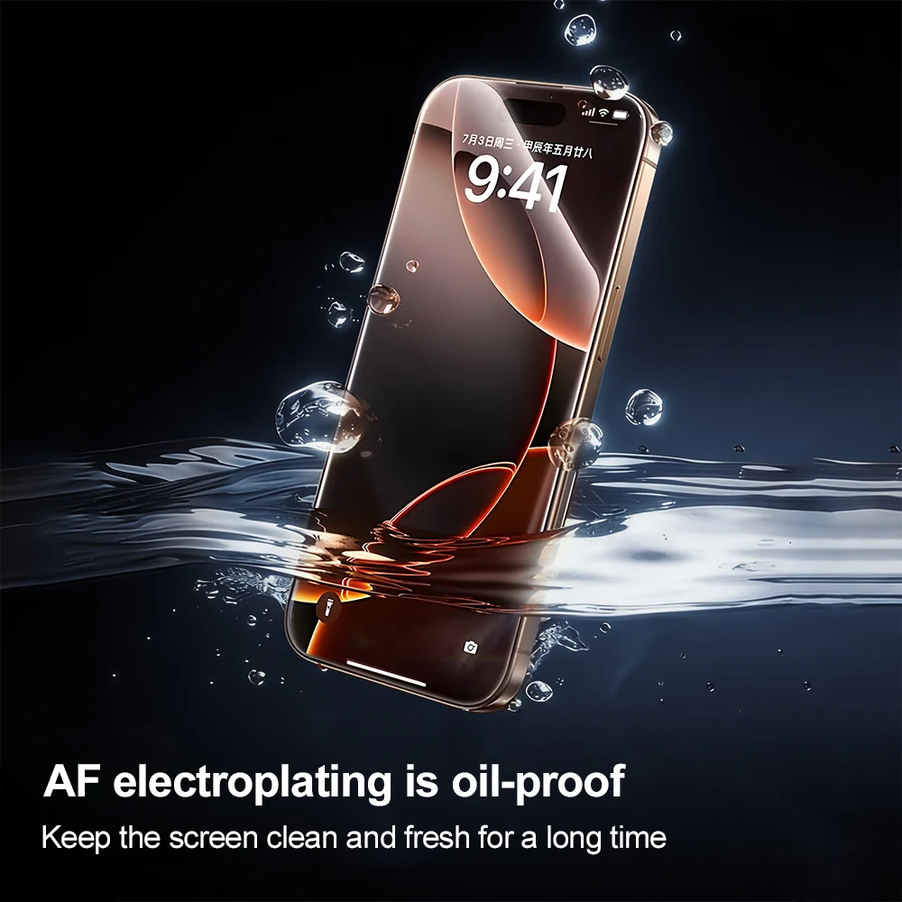 Effortless Install Privacy Tempered Glass Screen Protector