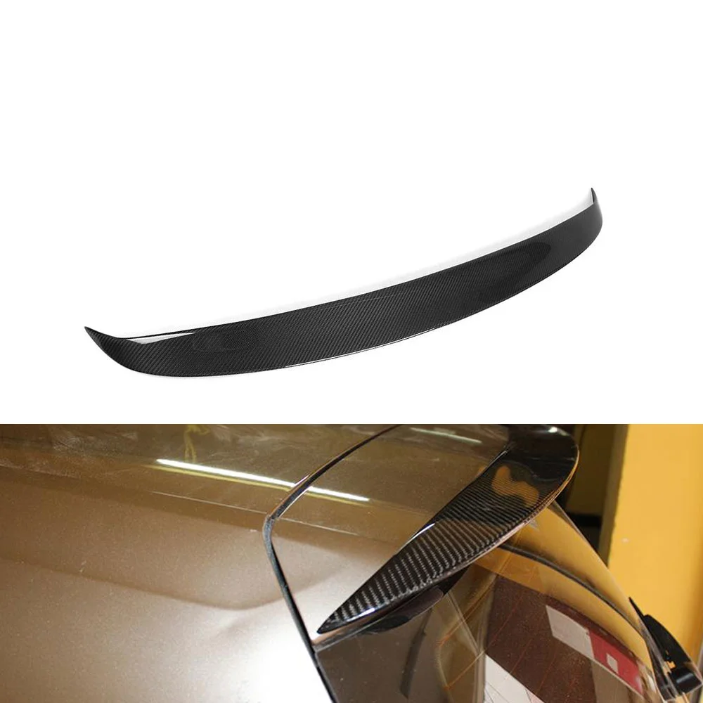 

2014 New Arrival Carbon Fiber Trunk Wing Golf VII Spoiler for Volkswagen MK7 Golf 7 Black Lip Trunk Wing Body Kit Splitter
