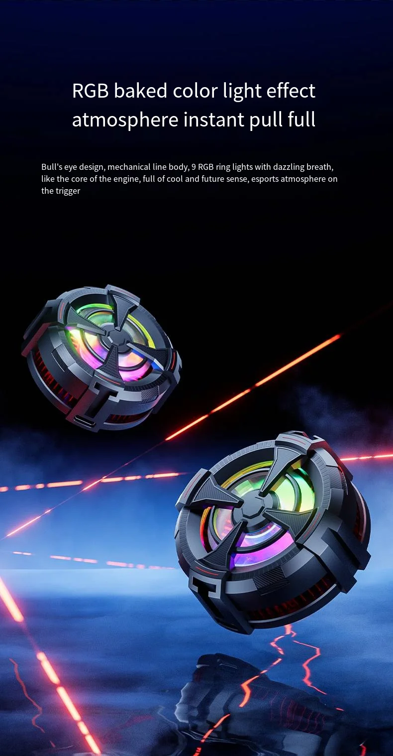 AL-12 2in1 Magnetic Phone Gaming Cooler description image 2