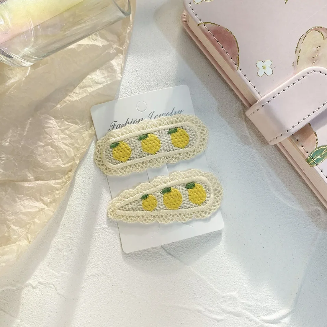 Elegant Lace Hollow Hair Clips - Stylish Accessories