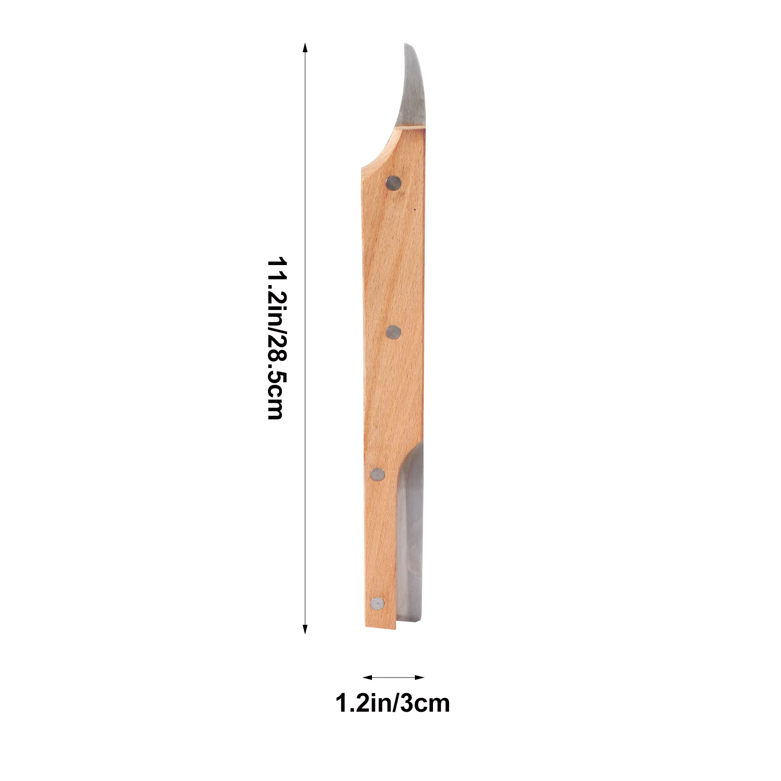 Fruit Tool Coconut Opener and Peeler Coconuts Opening Biscuit Cracker Wooden