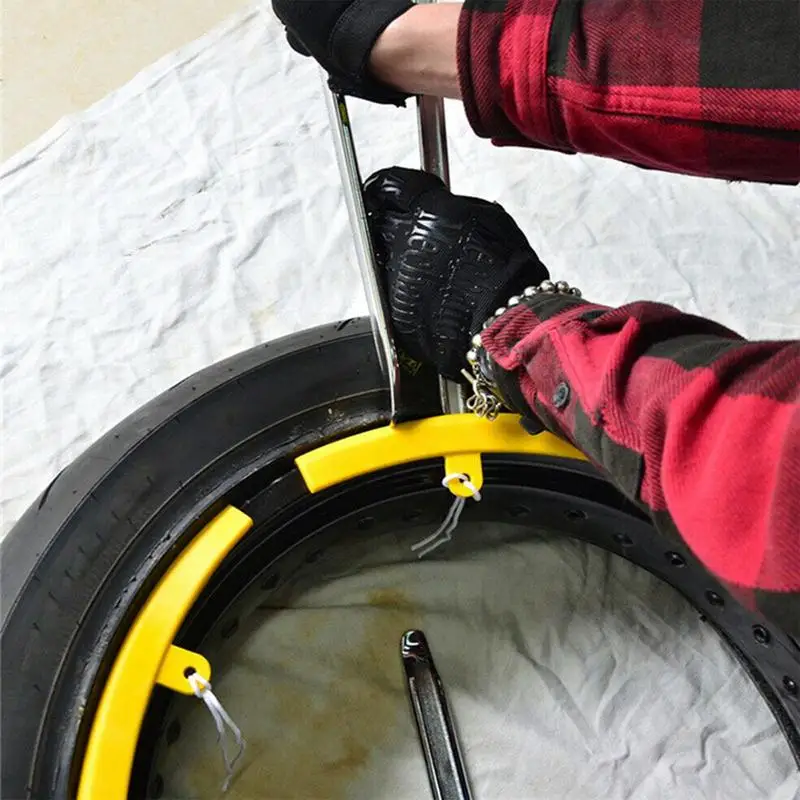 Enhanced Tire Changing Spoon Tool for Smooth Rim Lifting and Efficient Tire Changes