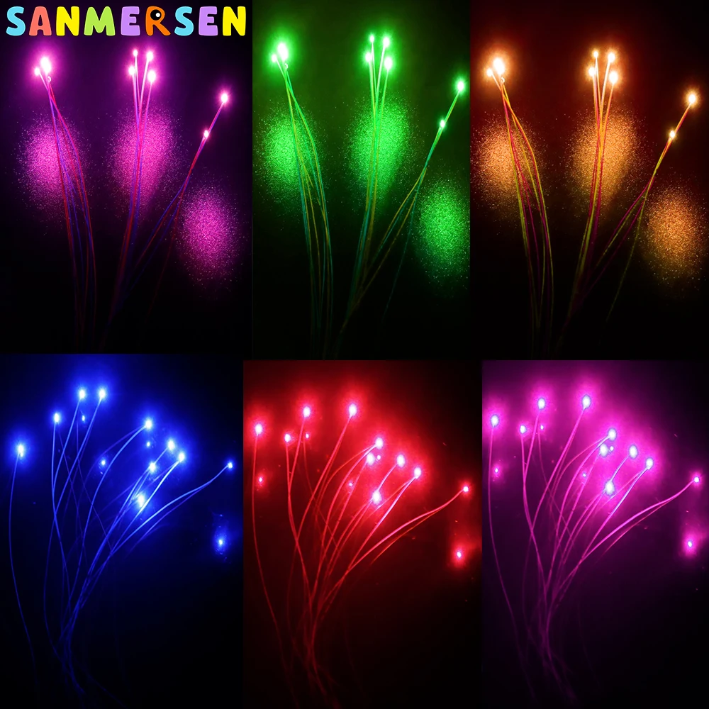 10 개/가방 0805 1206 SMD 램프 유선 마이크로 Litz Led 사전 납땜 칩 유선 3V 철도 모델 장난감 빛 DIY 리드 와이어 30cm