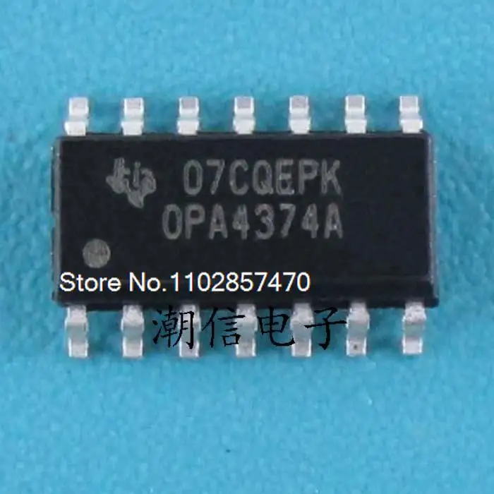 

20PCS/LOT OPA4374A OPA4374AIDR