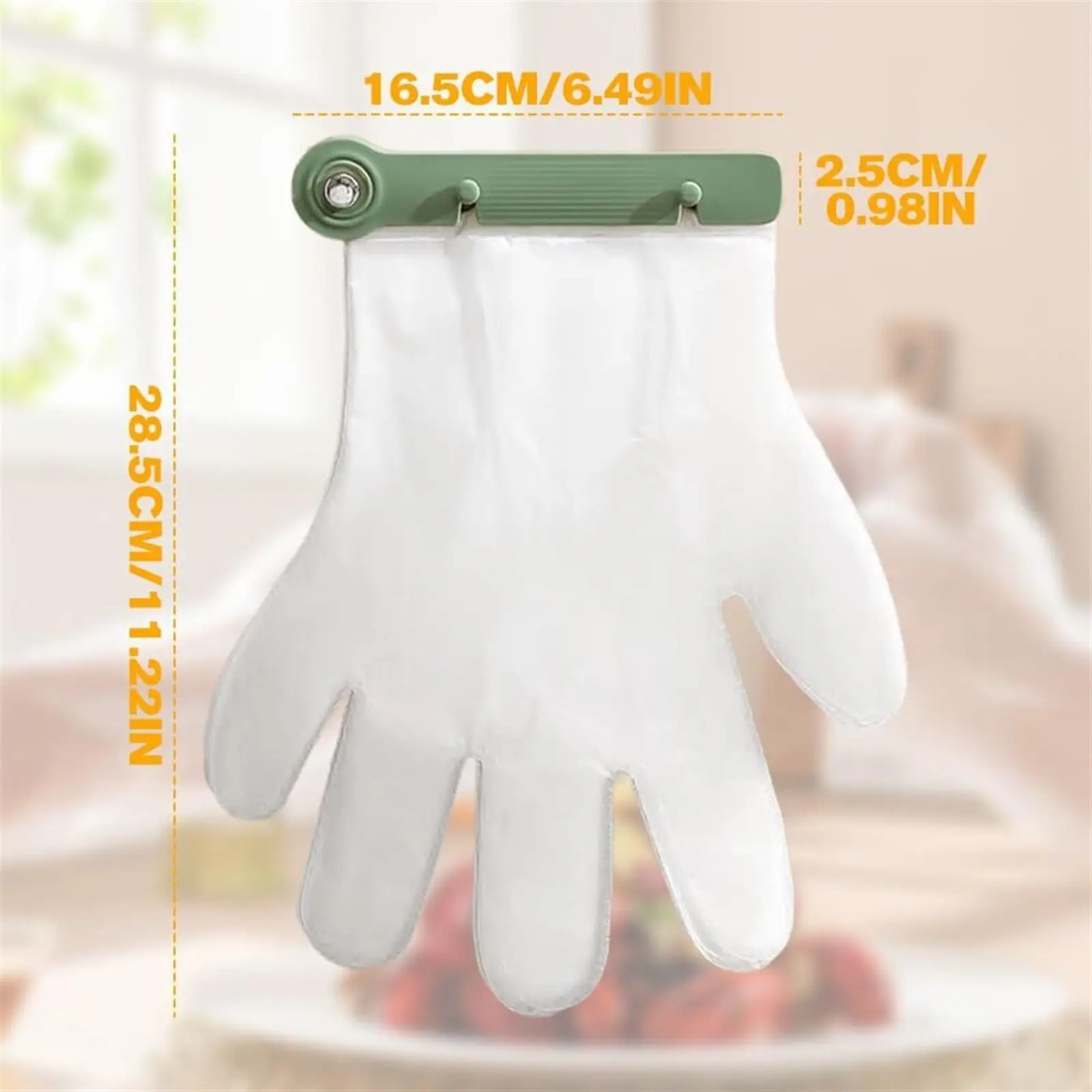 Wall Mounted Disposable Glove Holder Storage Box with 100 Disposable Gloves Glove Dispenser Kitchen Gadget Glove Storage Box
