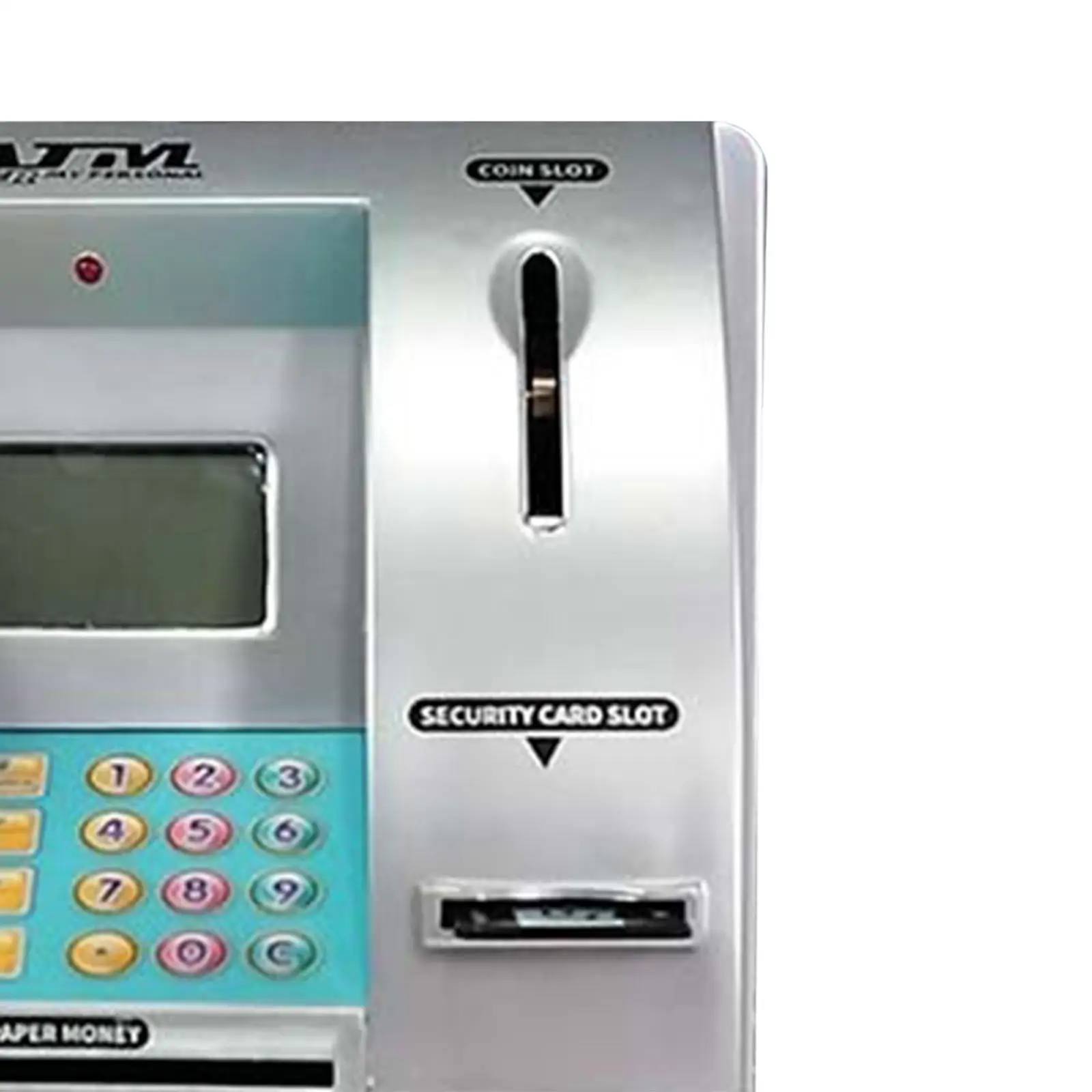 Kids ATM Piggy Bank Toy Money Bank for Children Ages 3 4 5 6 7 8 Years Old