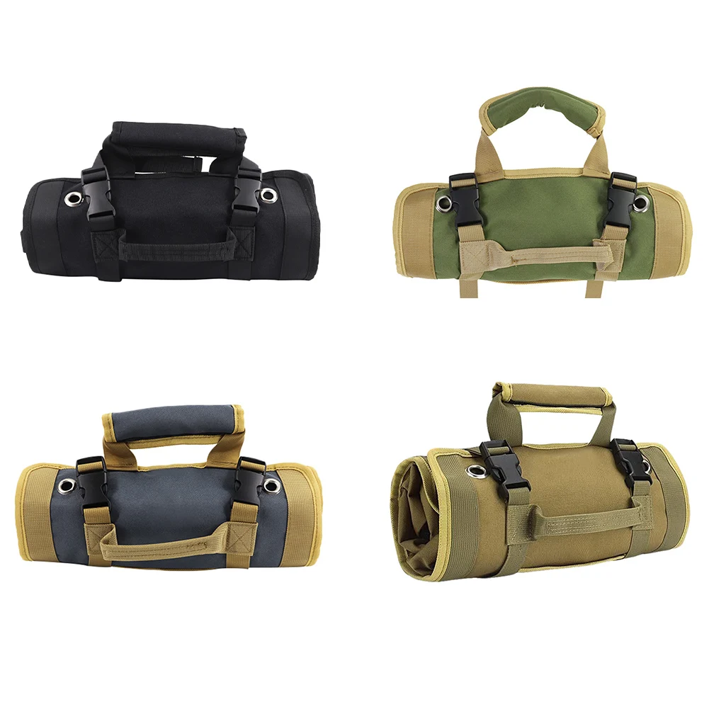 RollUpToolBagMultiPocketHardwareToolsPouchPortableTool