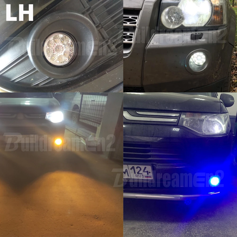 2 Pieces 30W 3000LM LED Fog Light Assembly For Fiat Ducato (250_, 290_) 2006-2023 H11 Car External Fog Daytime Running Lamp DRL images - 6