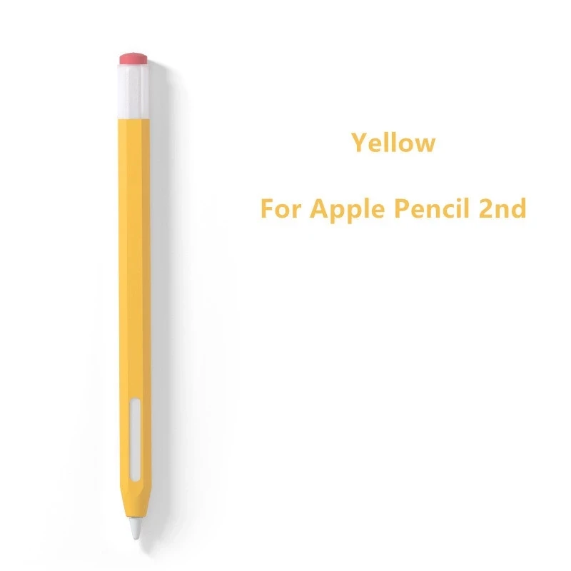 Bolsa de Silicone Capa Protetora para Apple Lápis Toque Stylus Pen 1ª e 2ª Geração Pele Lápis Ipad 2 - Imagem 6