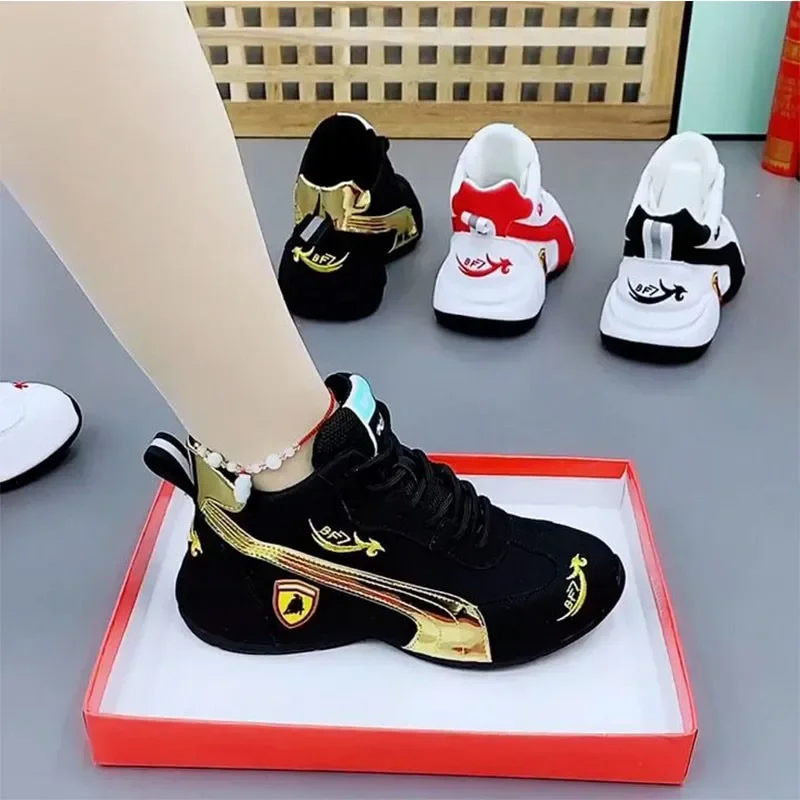 

Women Causal Sneakers 2024 Summer New Fashion Breathable Mesh Lace Up Sports Shoes for Women Platform Ladies Walking