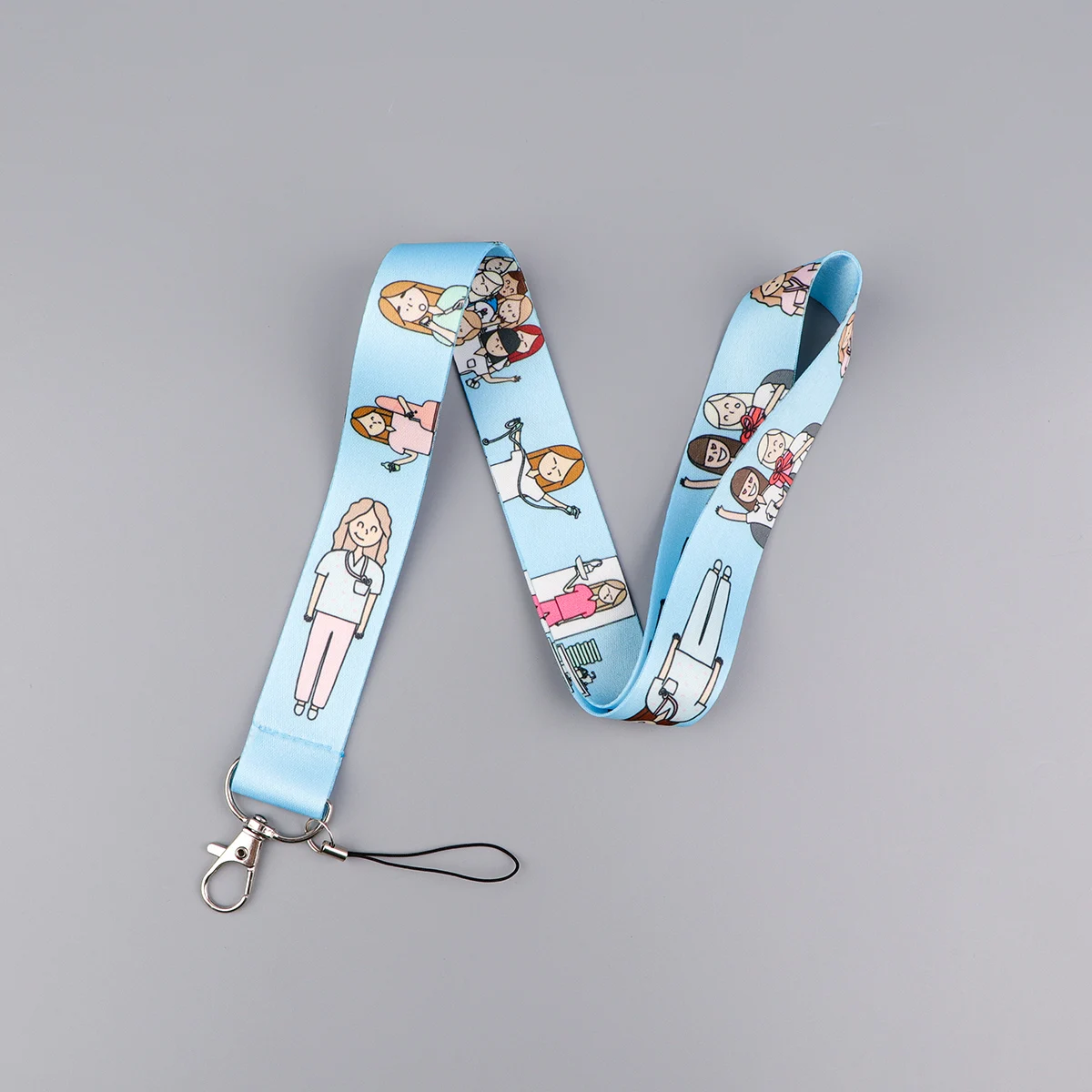 Medical Professional Badge & Key Lanyard with ID Holder