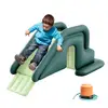 Kids Inflatable Slide Children Pool Inflatable Slide Widened Inflatable Slide With Foot Pump For Home Backyard Family Party 1