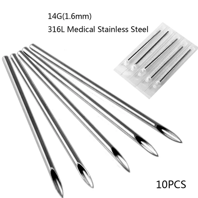 1set Body Piercing Tool Kit Disposable Professional Body Piercing