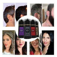 Nova – shampoing 3 en 1 pour hommes et femmes, teinture instantanée, contrôle du sébum moelleux, produits de soins capillaires, nourrissant 2