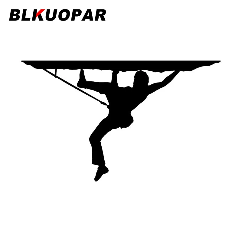

BLKUOPAR Rock Climbing Sports Clipart Creative Car Stickers Anime Waterproof Decal Personality RV Air Conditioner Car Lable