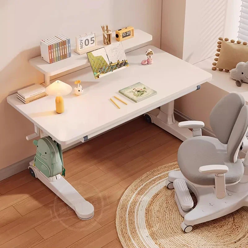 Studio Desk Study Table Kids Room Children Desks Children's School Tables Furniture Chair Set Childrens Infant Student Supplies