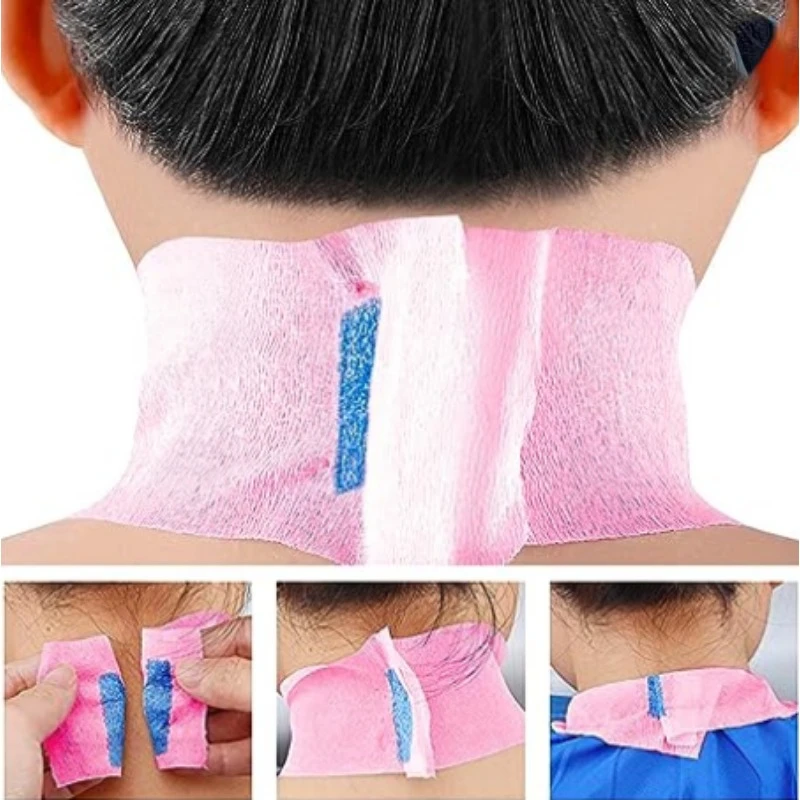 

1Roll Barber Neck Paper Disposable Muffler Paper Hair Cutting Accessory Collar Covering Hairdressing Tools Barber Accessory