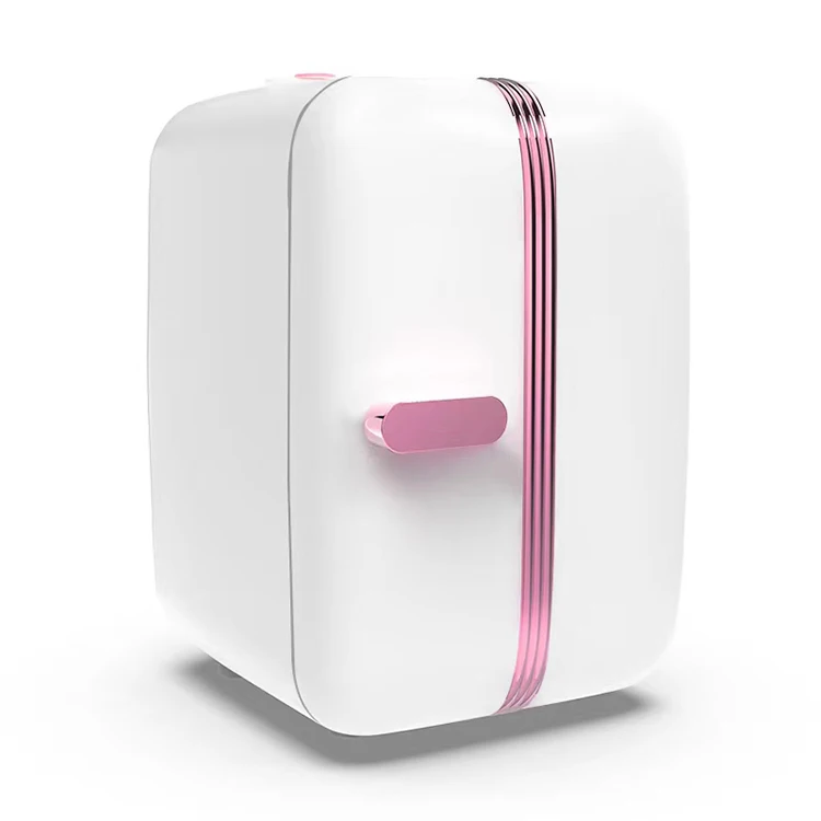 VEVOR Mini réfrigérateur, refroidisseur portable 15 litres, réfrigérateur  de soins de la peau blanc, réfrigérateur compact, réfrigérateur de beauté  léger, pour chambre bureau voiture bateau dortoir soins de la peau (110 V/12