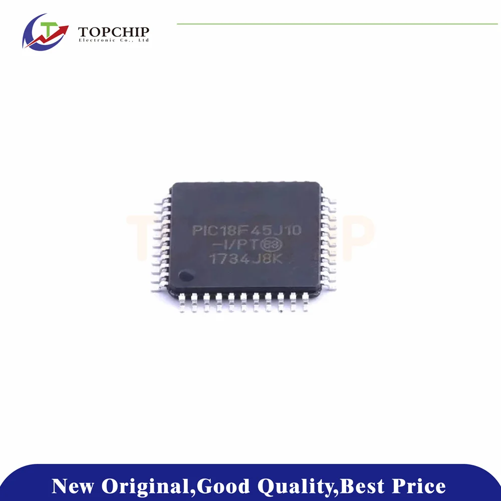 

1Pcs New Original PIC18F45J10-I/PT 32 1KB PIC 40MHz FLASH 32KB TQFP-44(10x10) Microcontroller Units (MCUs/MPUs/SOCs)