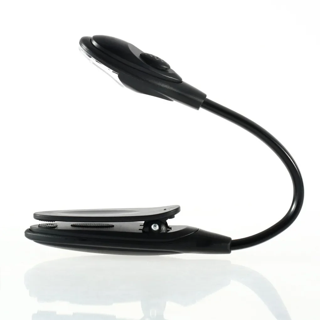 

Book Light Mini Clip-On Flexible Bright LED Lamp Light Book Reading Lamp For Travel Bedroom Book Reader Christmas Gifts