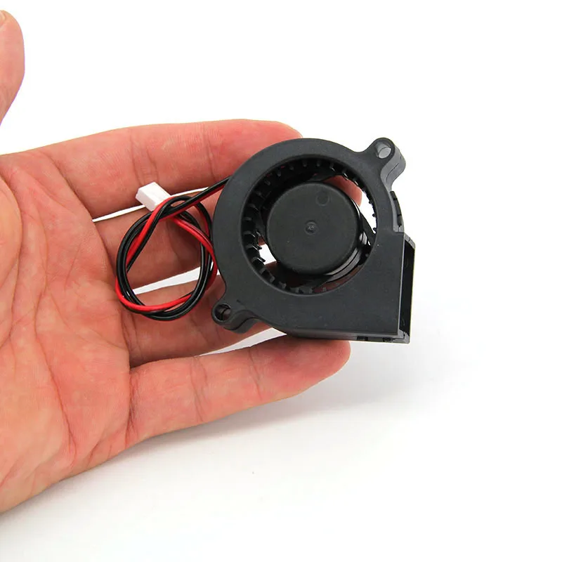 3d printer fan 5CM DC 5V 12V 24V 5020 brushless cooling turbo blower fan sleeve bearing for 3D printer projector