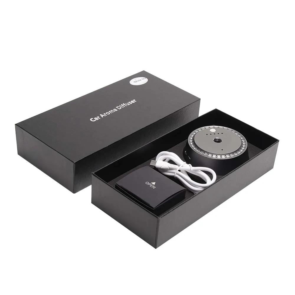 Car Mounted High-End Intelligent Spray Fragrance With Strong And Long-Lasting Aroma Alloy Material Accessory Car Air Freshener air freshener fragrance oil fragrance perfume
