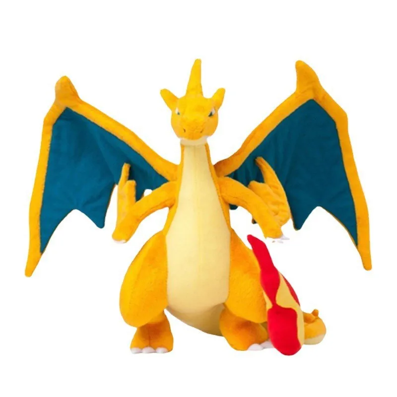 Cute Pokemon Charizard Plush Charmander Stuffed Doll Kawaii Anime Charmeleon Toys Hobbies Room Decor Gift For Kids Xmas Present