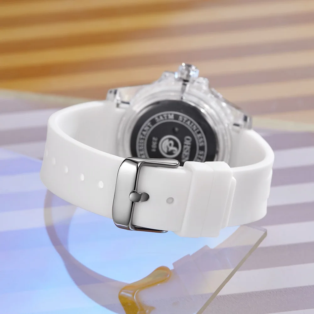Men Women Top Luxury Fashion Cute Watches Casual Sport Silicone Watch Gifts For Unusual Charm Quartz WristWatch montre femme2023