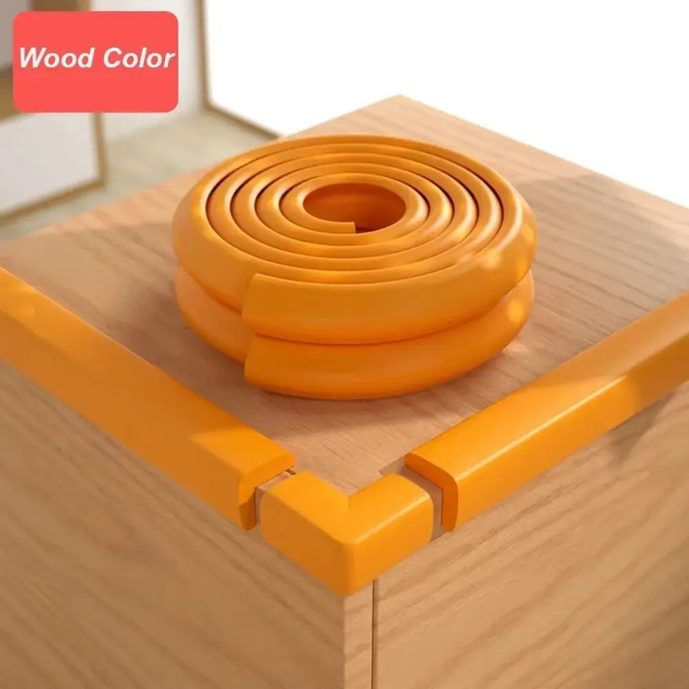 Easy To Clean NBR Table Protector L Shape Protective Cover Desk Cover Anti-collision Foam Baby Safety Protective Tape Office