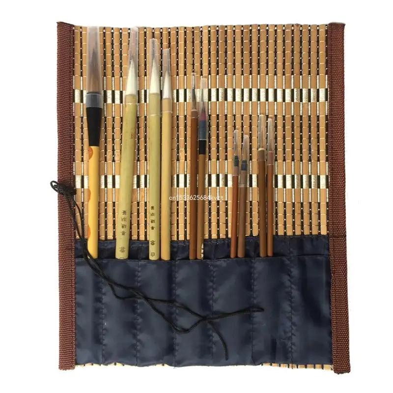 

Set of 10 Brushes Detail Paint Brush with Bag Dropship