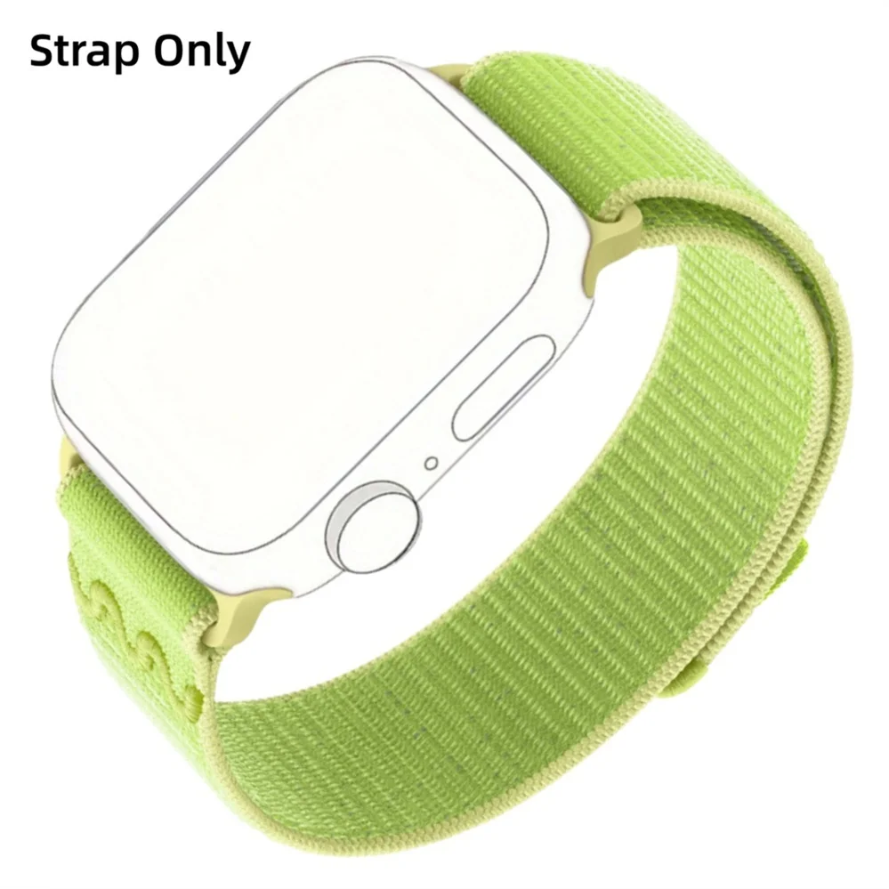 Nylon Sport Loop Bracelet for Apple Watch - Stylish and Durable Strap Replacement