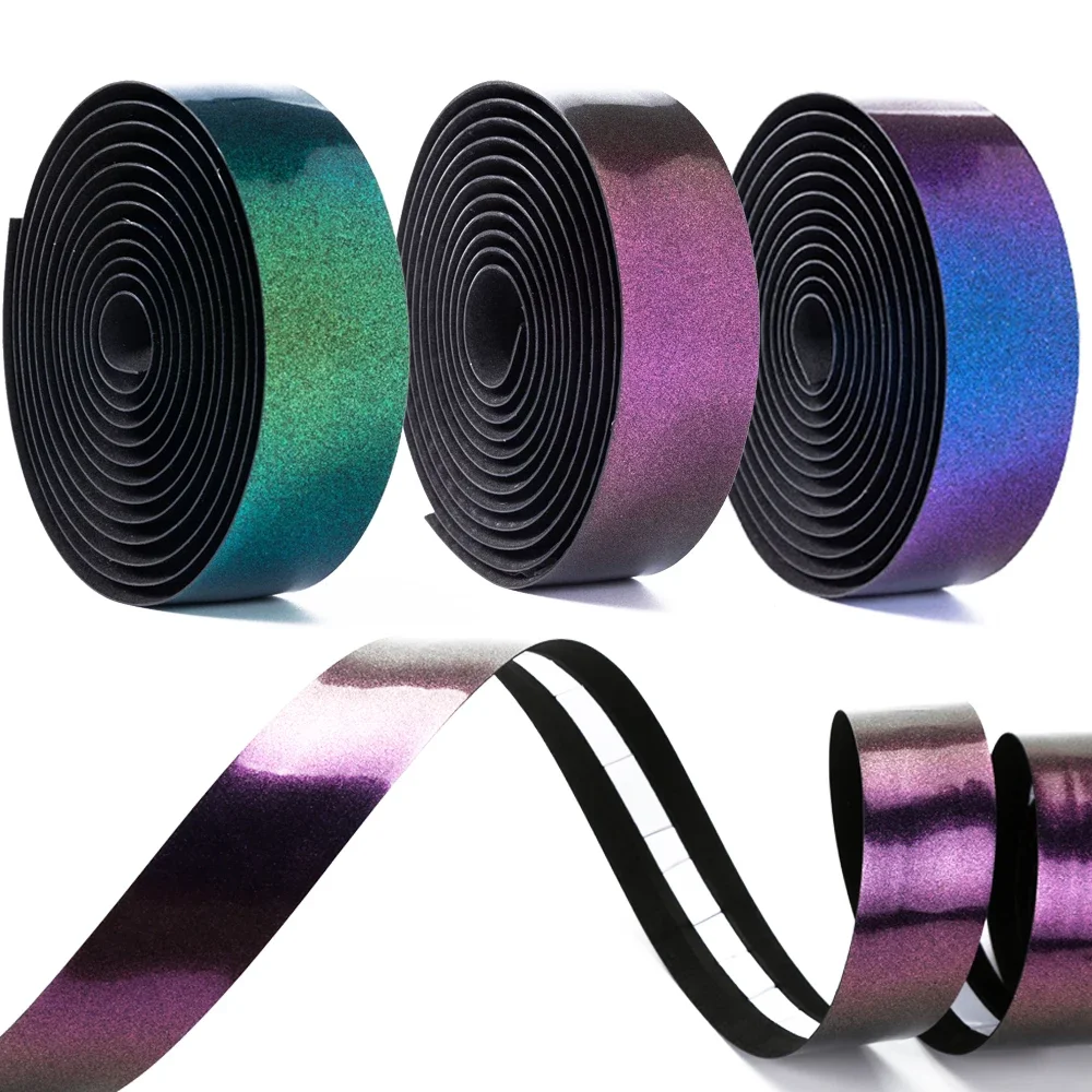 Handlebar Tape Road Bike Grip Cycling Accessories Fixie Gear Strap PU EVA Wrap Perforated PU Leather Bicycle Fork Grip Tape