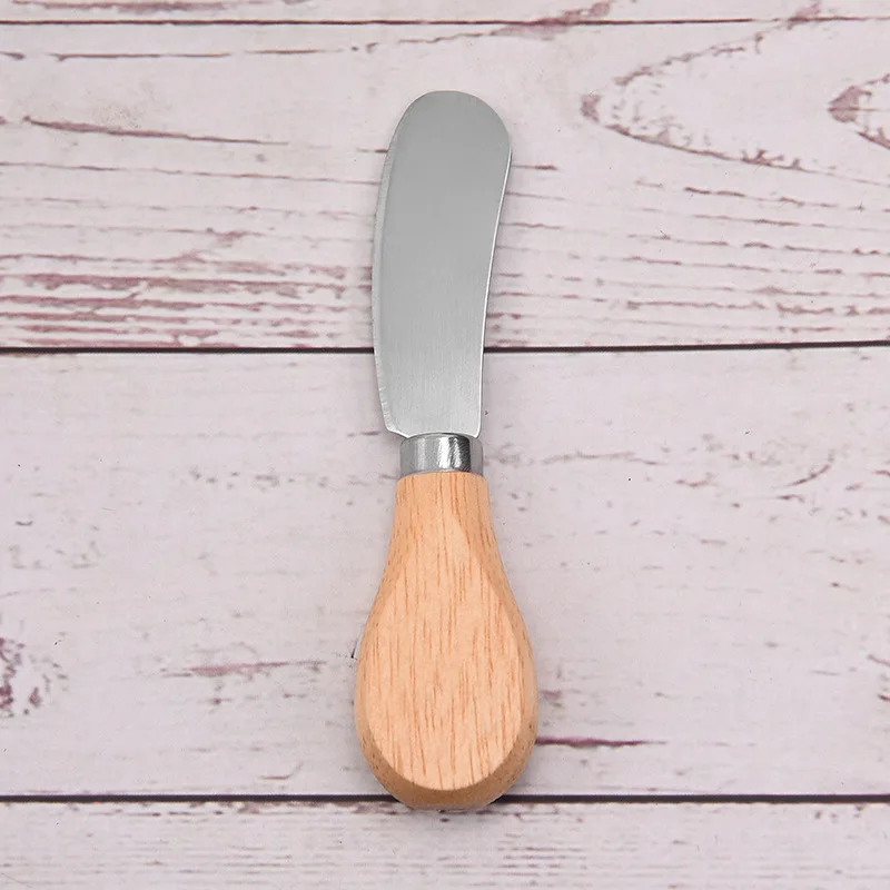 1PC Cute Standing Butter Knife,Bear Paws Painted Wooded Handle