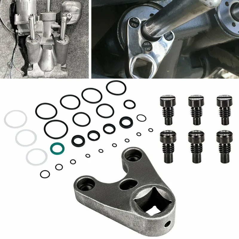 Nony Boat Tools 115225Fs Power Trim Tilt Seals Kit E Trim/Tilt Pin Wrench Mt0006-32Mm X 4Mm Per Showa & Yamaha,Honda, Evinrude