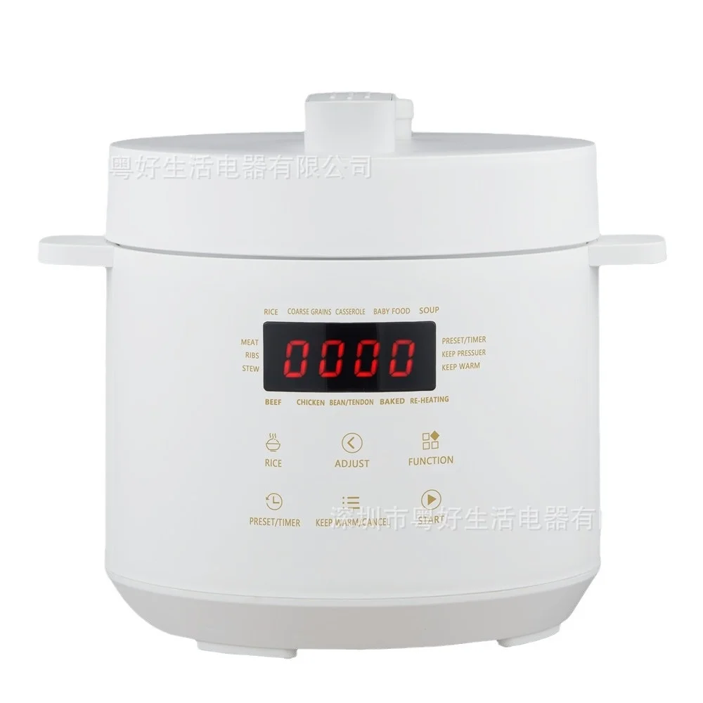 220V 110V 3L Household Small Electric Pressure Cooker Mini Electric Pressure Cooker Intelligent Reservation Rice Cooker 5