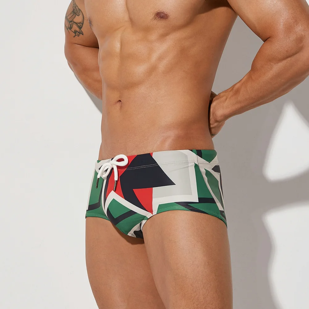 Men's Swimwear Sexy Swim Briefs Bikini Board Surf Shorts Boxer Swimsuits Brazilian Classic Cut Beach Trunks Pants