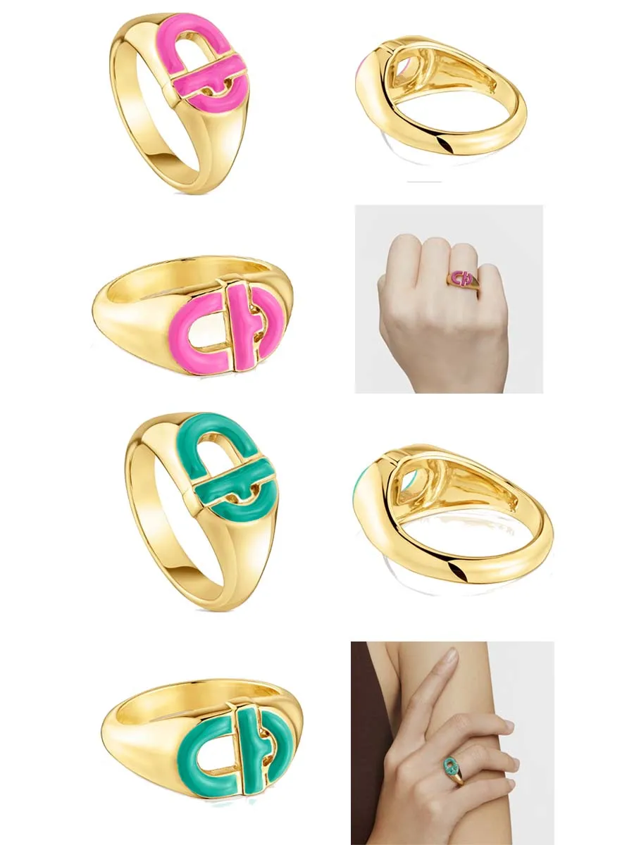 925 Anillos Envueltos En Letras Rosas Y Verdes De Estilo Spagnolo Plateado To Con Entrega Gratuita Con Logotipo