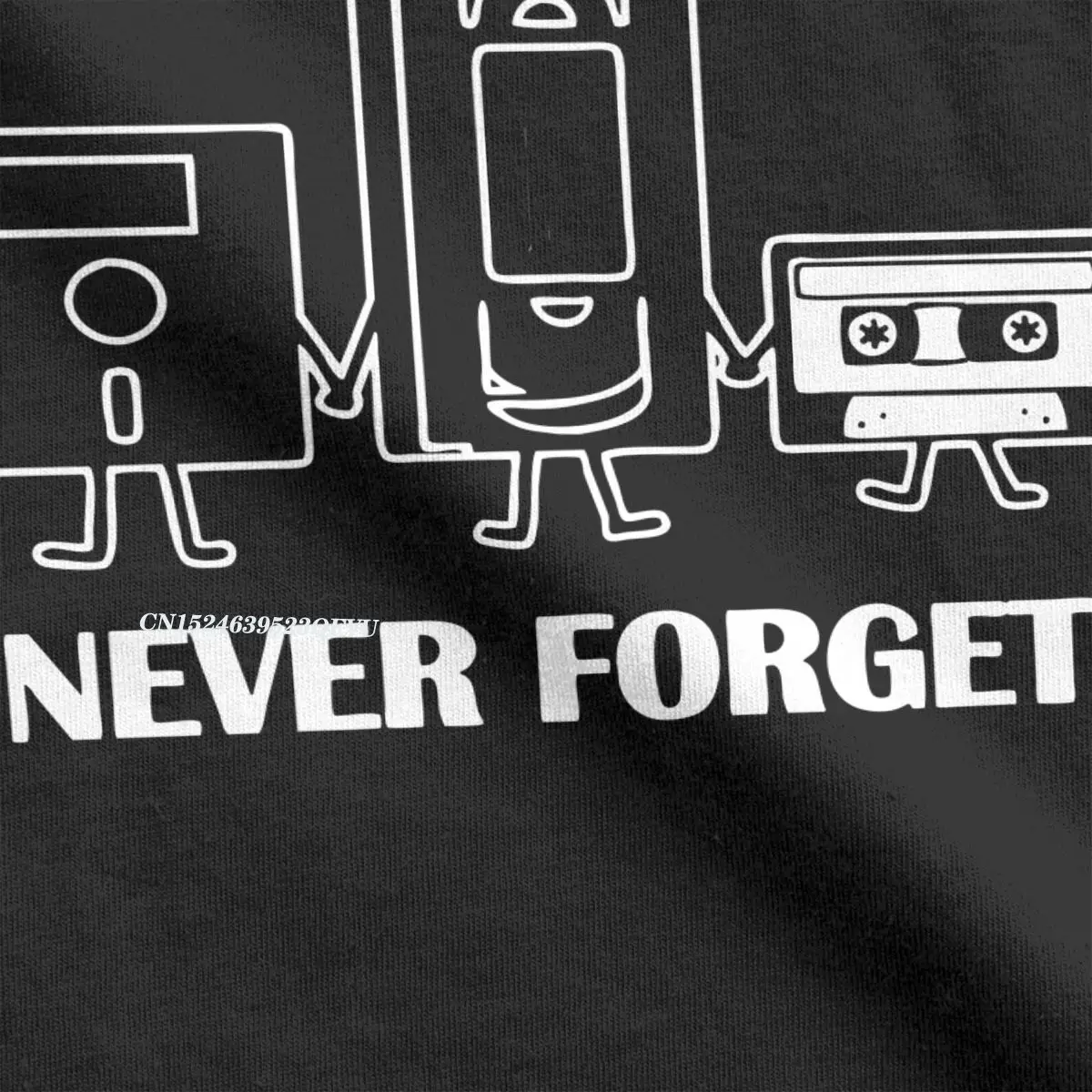 Рисунок 3 - Мужская винтажная хлопковая Футболка с принтом манга