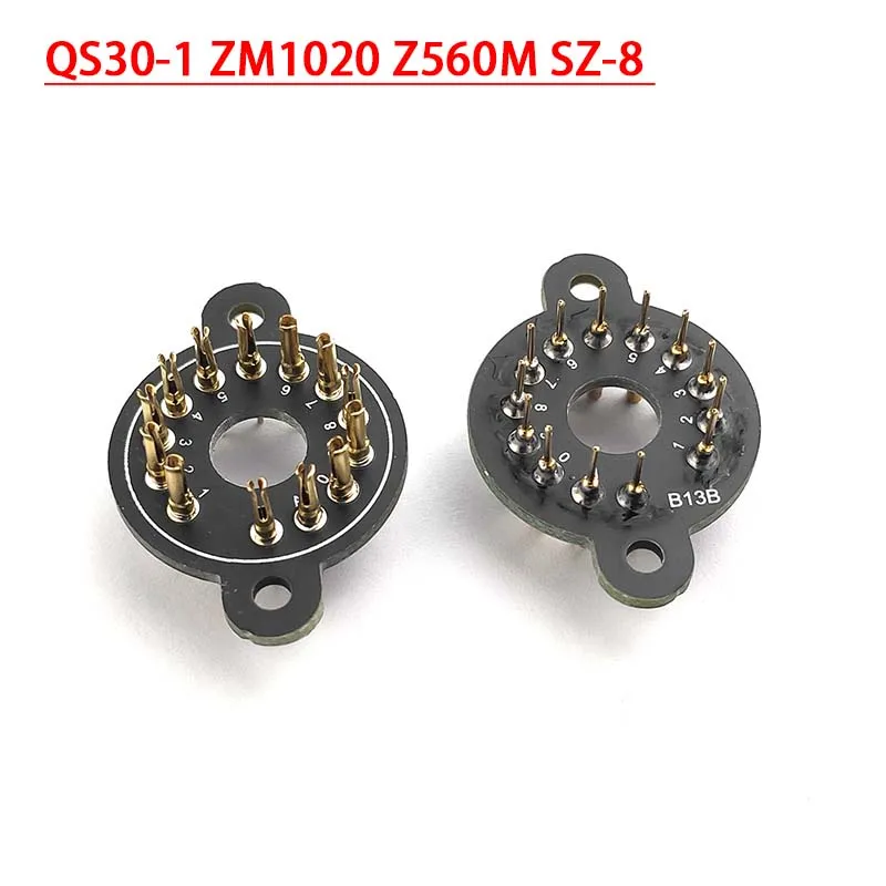 Nixie Rohrhalter Buchse STECKER Für IN14 IN12 IN18 IN-8 QS18-12 IN-19 IV-11 IV-17 Glow Clock Elektronische Röhre QS27-1 QS30-1 IN-4 – Detail 10