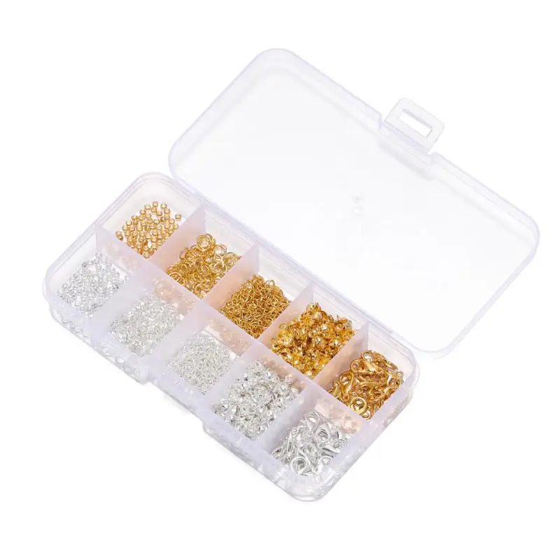 1260 teile/satz DIY Perlen Schmuck Zubehör Schmuck Machen Starter Kit Ohrringe Halskette Erkenntnisse Geeignet Für Erwachsene Anfänger – Detail 8