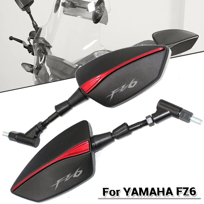 

For YAMAHA FZ6 FZ-6 FZ6N FZ6S FAZER Aluminum CNC Motorcycle Side Mirror rearview Mirrors
