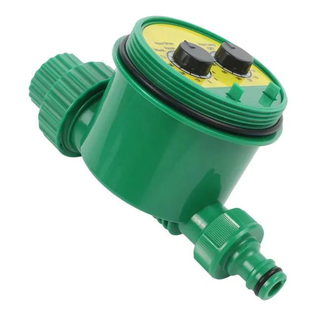 Green Outdoor Plastic Gardens Electronic Automatic Watering Hose Irrigation Timer Controller Faucet Water Pipes 3
