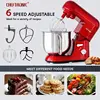 Cheftronic 6 Speed Stand Mixer with 7 Quart Stainless Steel Mixing Bowl,Dough hook, Egg whisk, Kitchen mixer with US Plug 5
