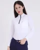 2024 Horse Riding Clothes Long Sleeve Horse Back Rider Competition Top Tees Equipment Equestrian Cotton Polo Shirts 6
