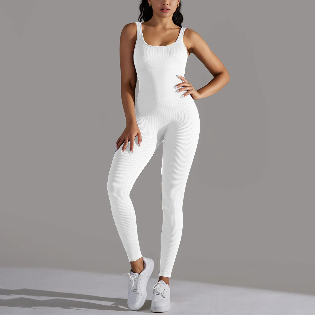 Pad Seamless One Piece Yoga Suit Jumpsuit Belly Tightening Fitness Workout Set Bodysuit Gym Clothes Push Up Sportswear