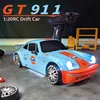 1:20 Rc Drift Remote Control Car Gt 911 High-Speed Car 4wd 2.4g  Electric Proportional Throttle Four-Wheel Drive Racing Boy Toy 2