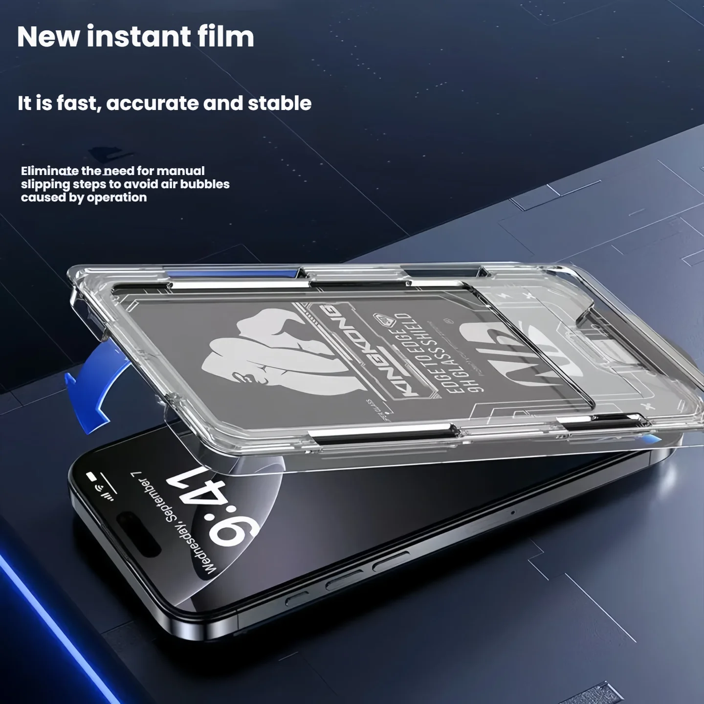 Premium HD Tempered Glass Screen Protector 3-Pack - 9H Hardness