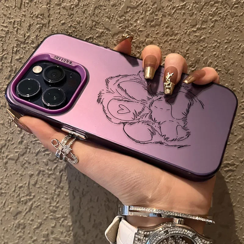 Adorable Paw Print Protective Pet Lover's Phone Case