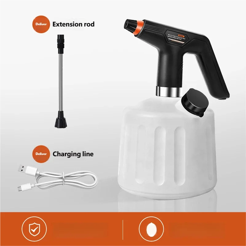 Electric Spray Bottle for Flower Irrigation, Household Disinfection Plastic Watering Can, Automatic Watering Can, Spray Bottle,