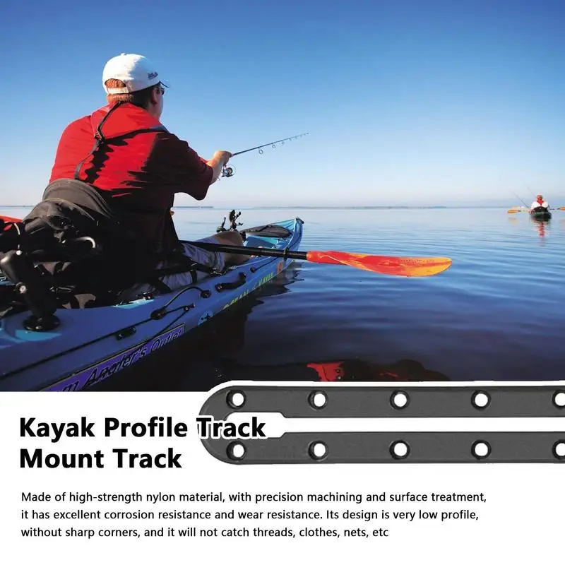 Kayak Low Profile Track Kayak Accessories Mount Track No Drilling Kayak  Mount Track For Rod Holder Kayak Paddle - AliExpress
